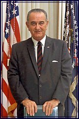 Lyndon Baines Johnson was the 36th United States president. 