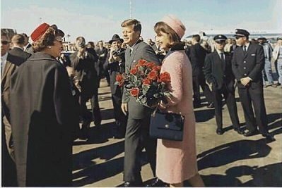 John F. Kennedy at Dallas Airport