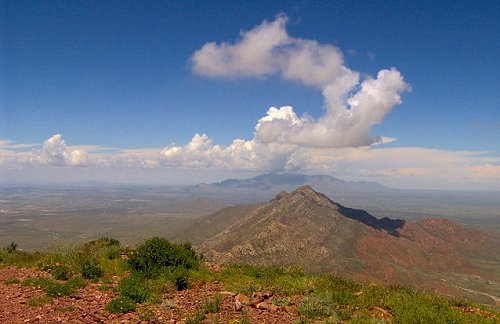 Franklin Mountains in  El Paso Texas